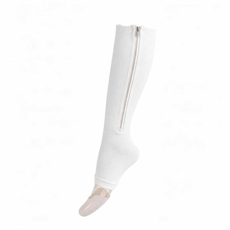 Zipper Compression Sports Socks