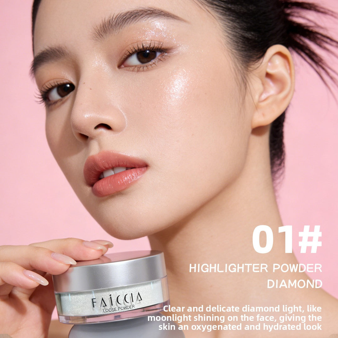 Shimmer Face Makeup, Makeup Highlighter for Women