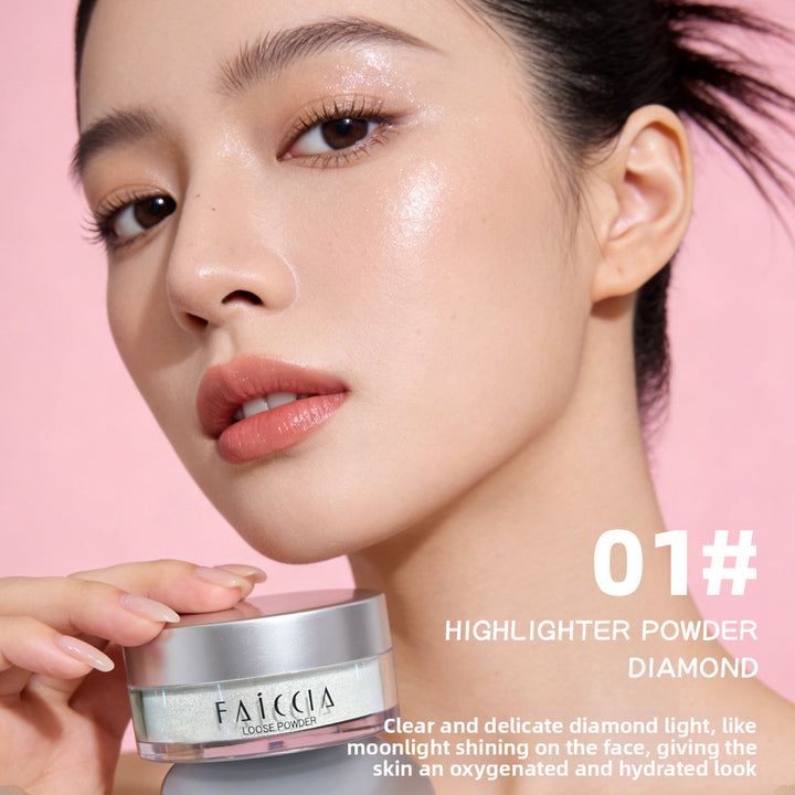 Shimmer Face Makeup, Makeup Highlighter for Women