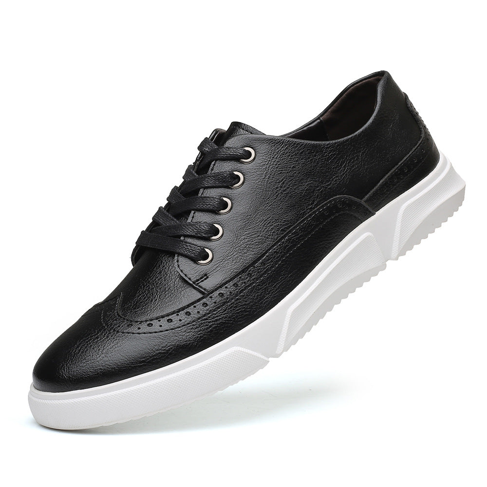 Mens Breathable Casual Lace-Up Shoes
