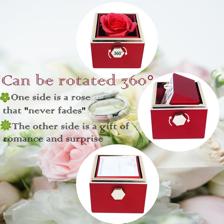 EverTwine™ Double Heart Rotating Necklace Gift Set