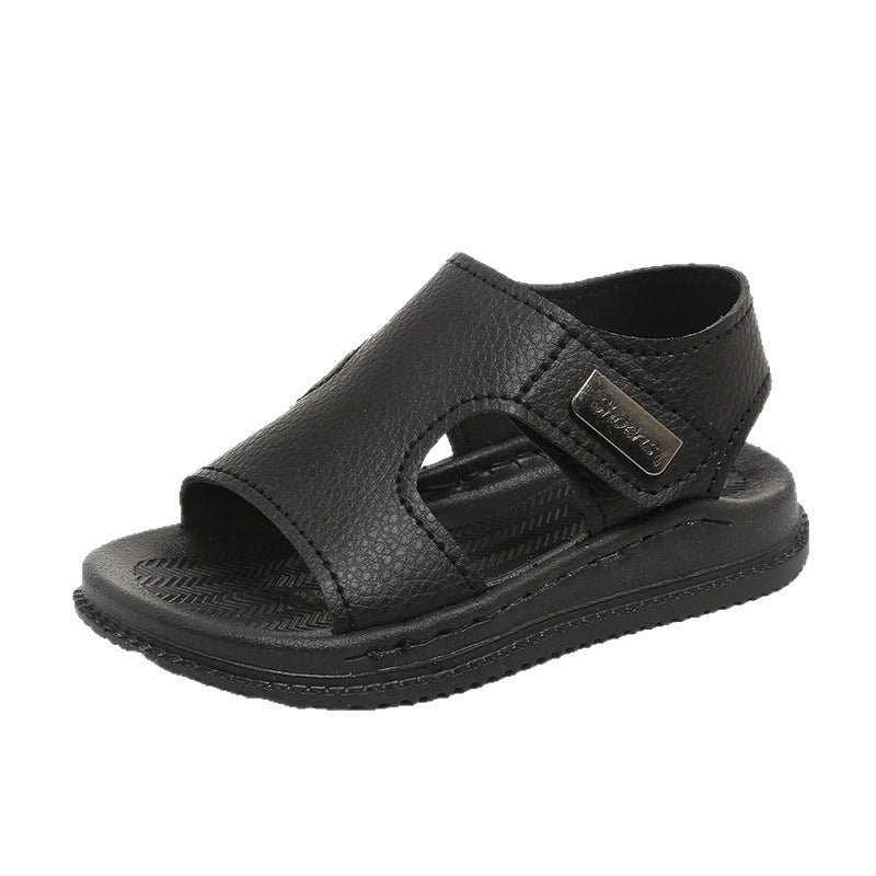Leather beach shoes
