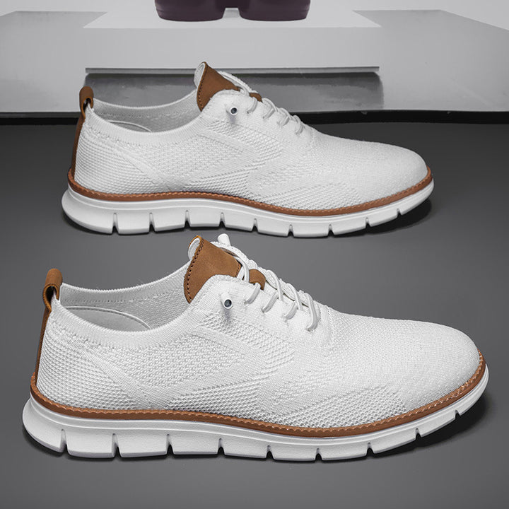 Mens Breathable Slip-On Sports Shoes