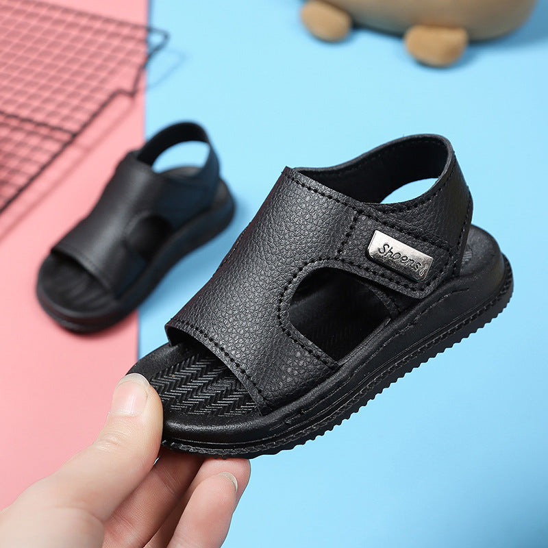 Leather beach shoes