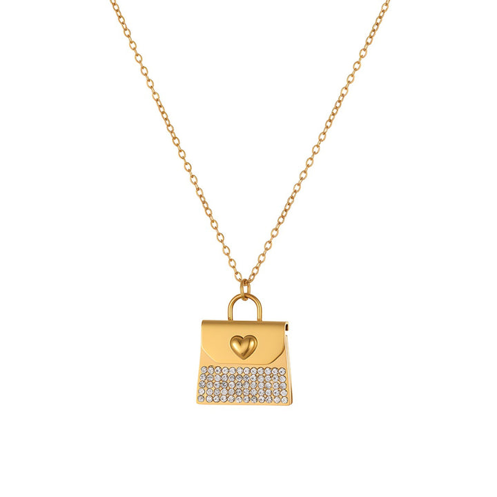 LoveLetter™ Heart Envelope Engraved Necklace