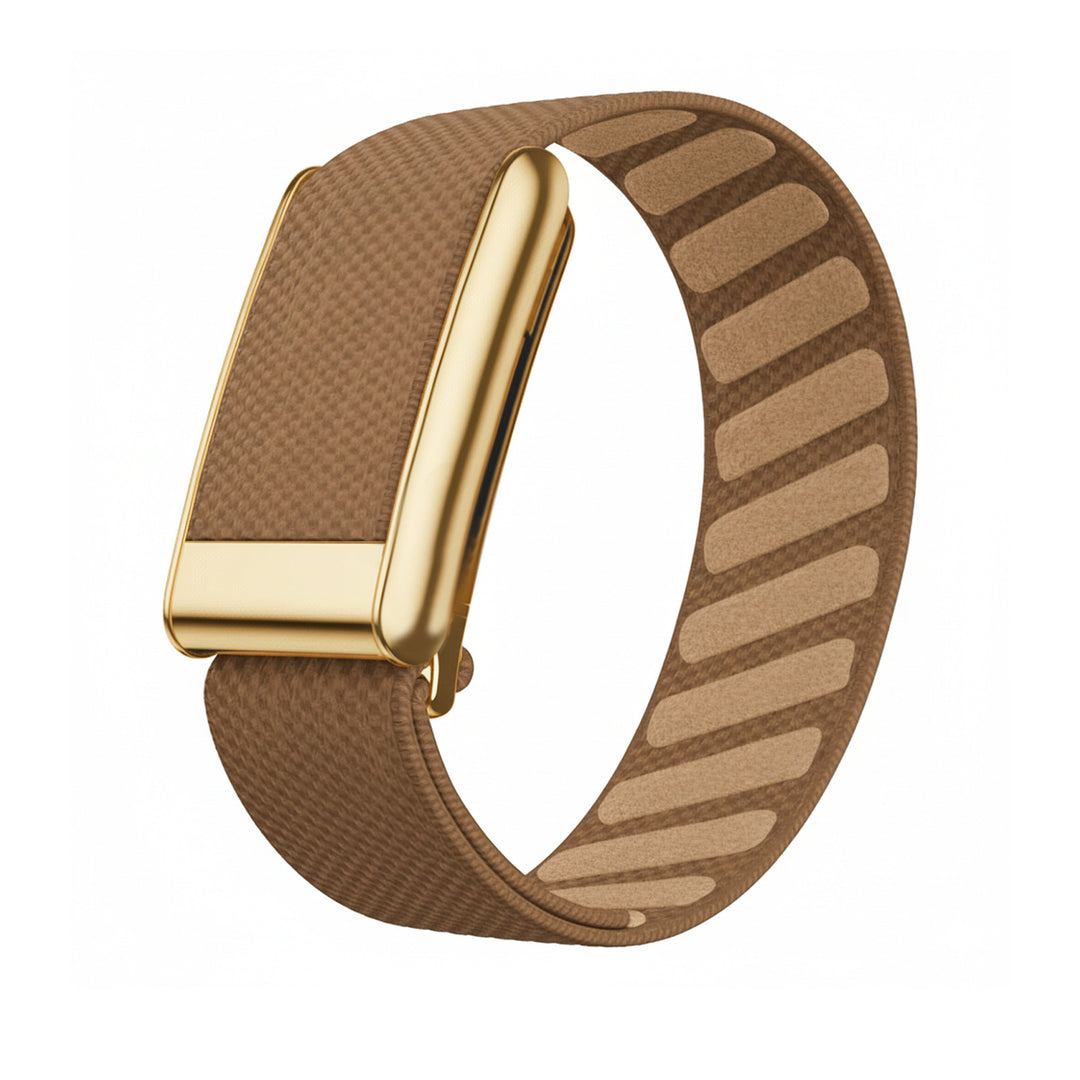Whoop Knitted Nylon Gold Replacement Band