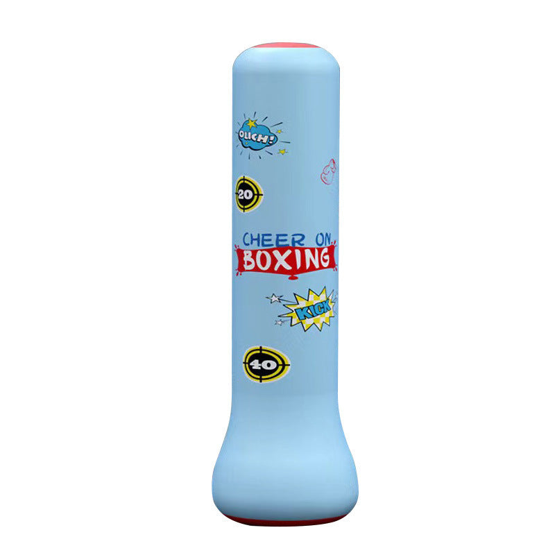 Punching Bag with Gloves,