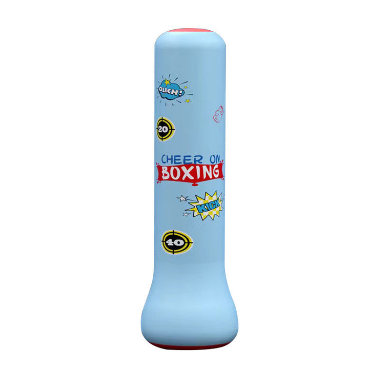 Punching Bag with Gloves,