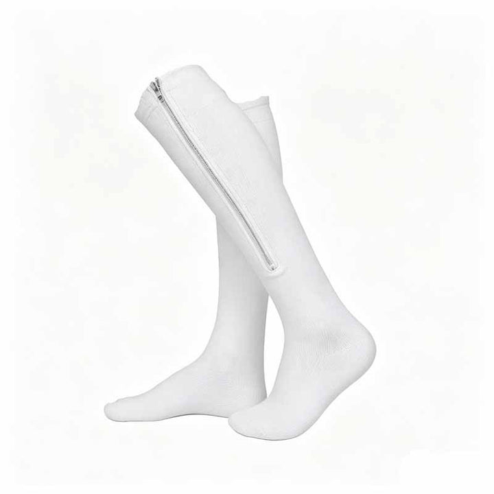 Zipper Compression Sports Socks