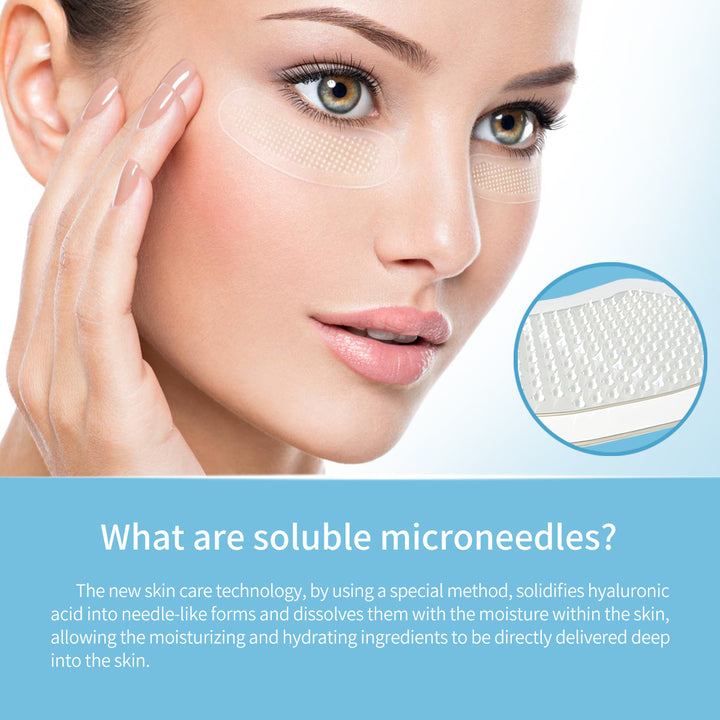 Microneedle Eye Patches for Wrinkles and Bags