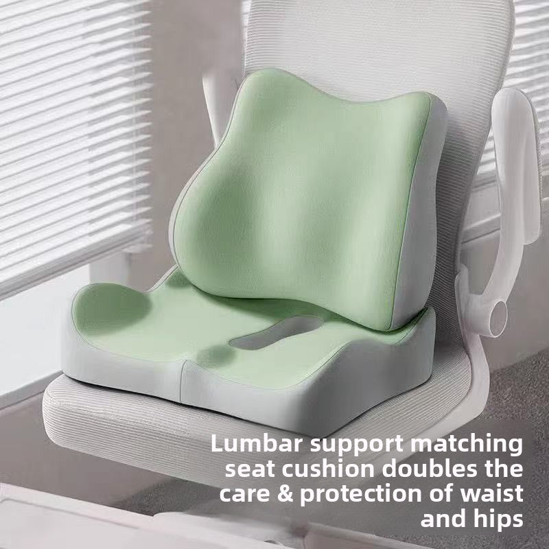 Memory Foam Lumbar Support Cushion,