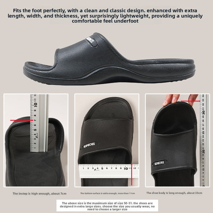 Large Size Men's Slippers,