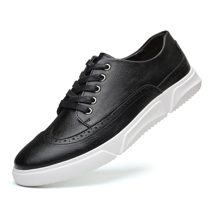 Mens Breathable Casual Lace-Up Shoes