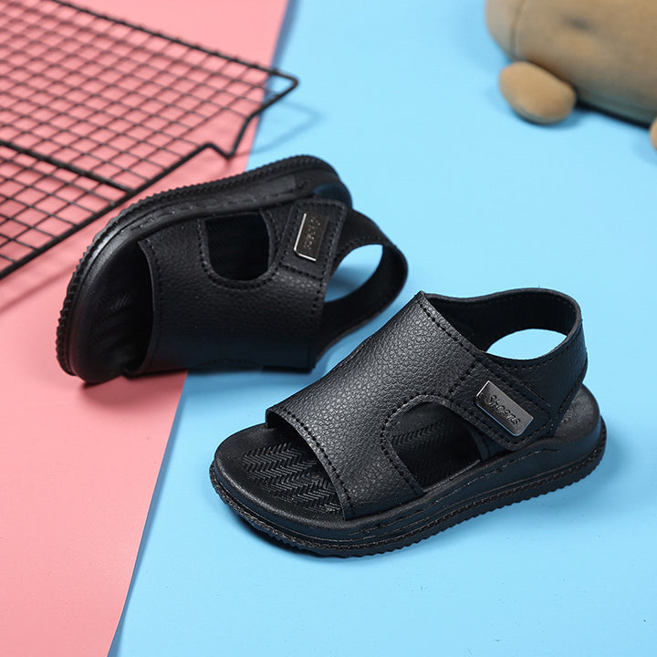 Leather beach shoes