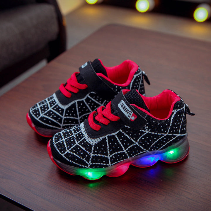 Kids LED Light Up Sports Shoes