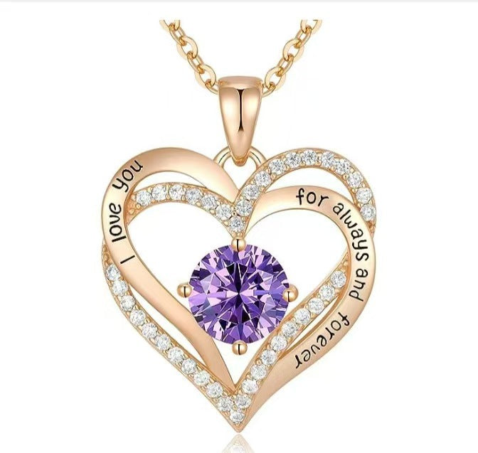 EternaLove™ Double Heart Necklace Gift Box Set