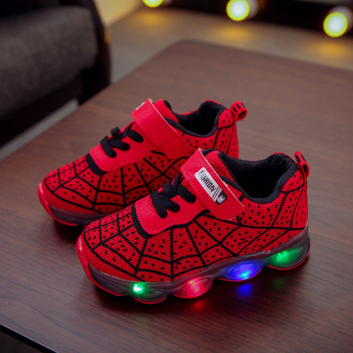 Kids LED Light Up Sports Shoes